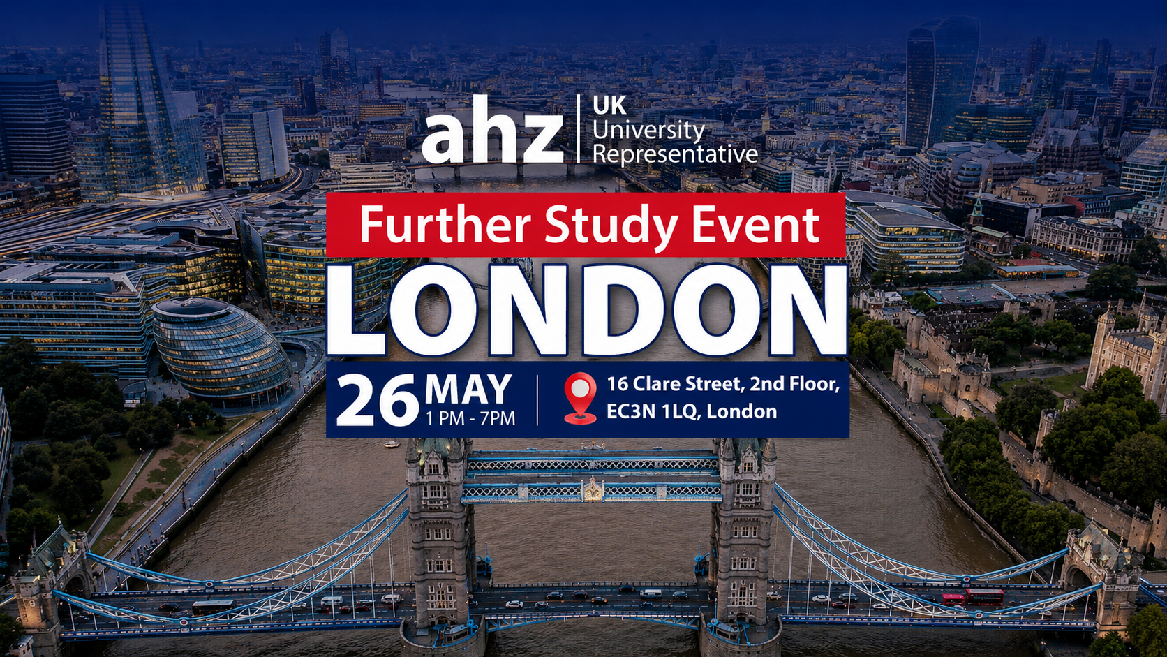 Further Study Event: London