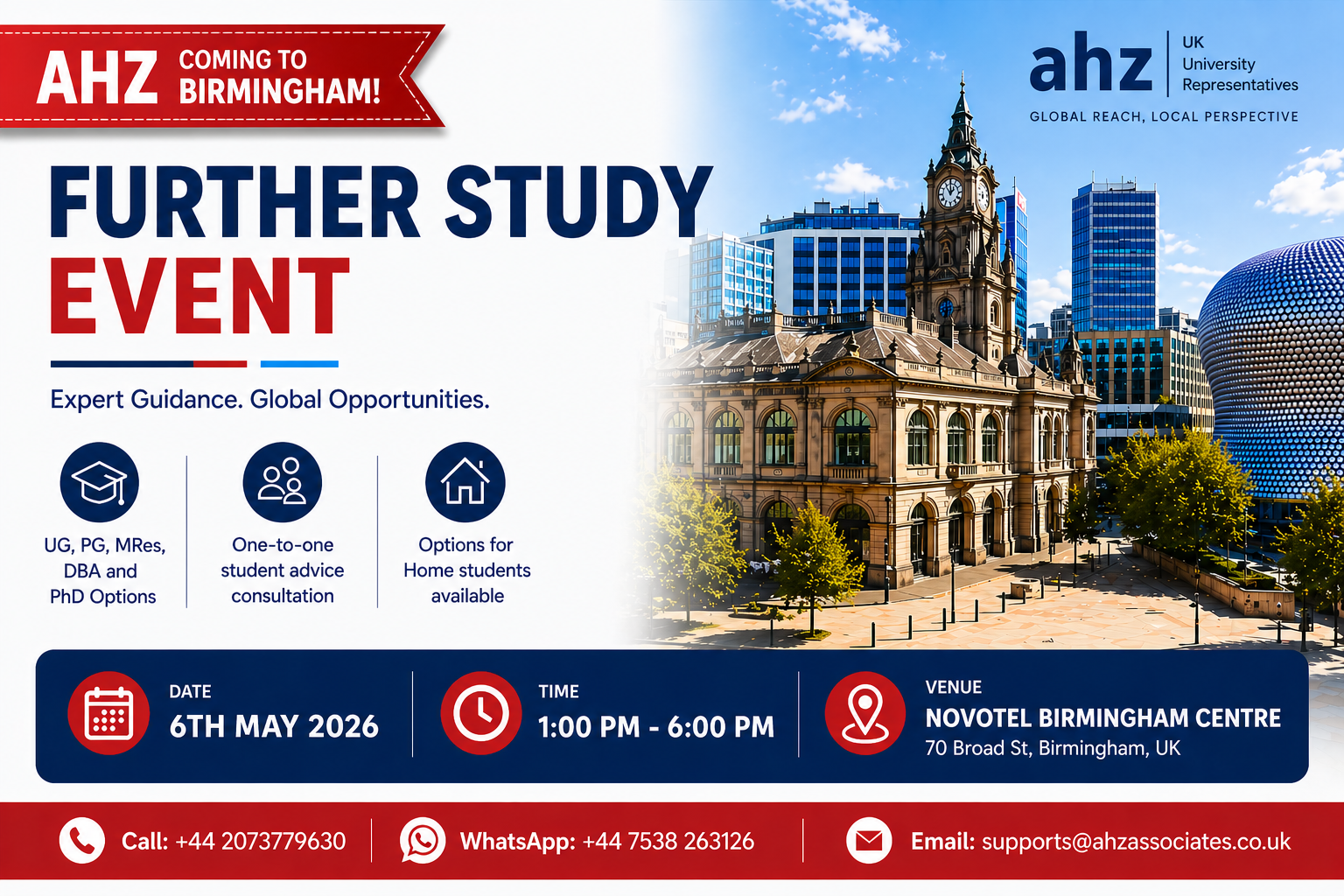Further Study Event: Birmingham