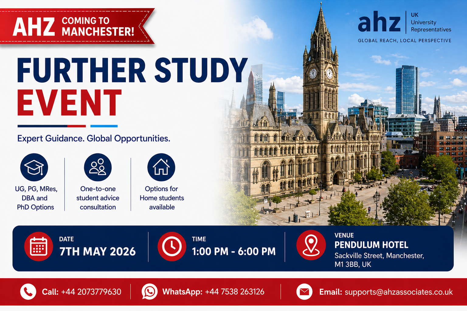 Further Study Event: Manchester